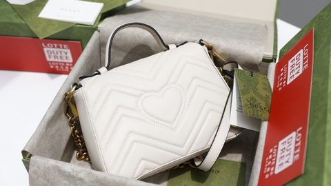 Túi G  Marmont Size 21 Top Handle Super 2Box