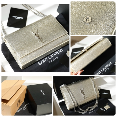 Túi Y Kate Gold Ánh Kim S24 2Box (Có hộp)