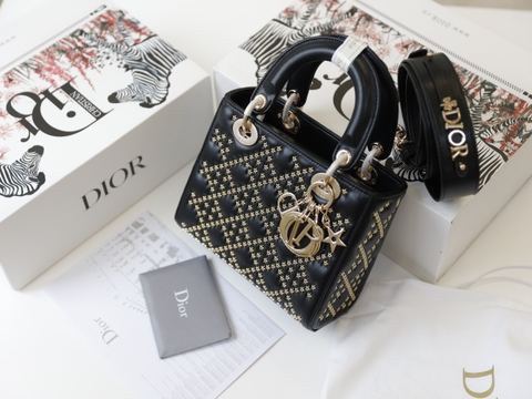 Túi Dior Laddy Đính Ngôi Sao SP Size 17cm Có 2 hộp