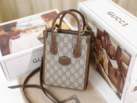 Túi Gucci Tote Size 20cm Có 2 hộp