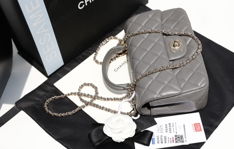 Túi X Top Handle quai da Size 20cm Có 2 hộp