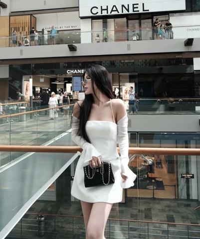 Túi xách X C31 Hobo Da Lì Size 21Cm Có 2 hộp