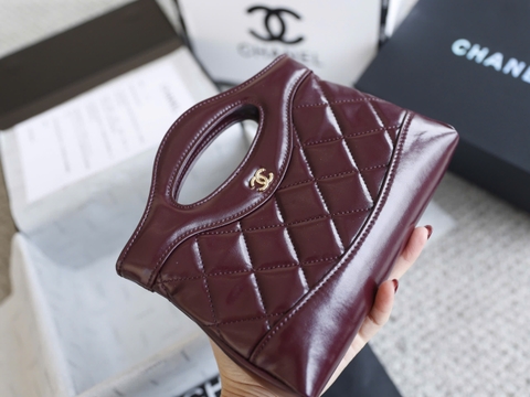 Túi xách X C31 Hobo Da Lì Size 21Cm Có 2 hộp