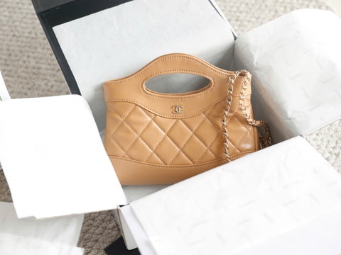 Túi xách X C31 Hobo Da Lì Size 21Cm Có 2 hộp