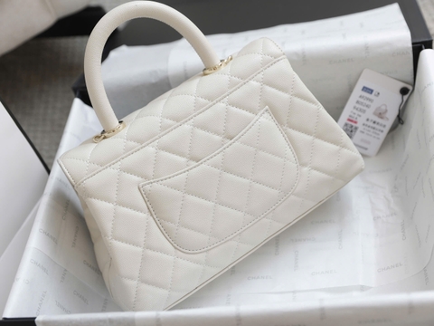 Túi xách X Coco Da Sần Khóa Vàng Size 23cm Có 2 hộp