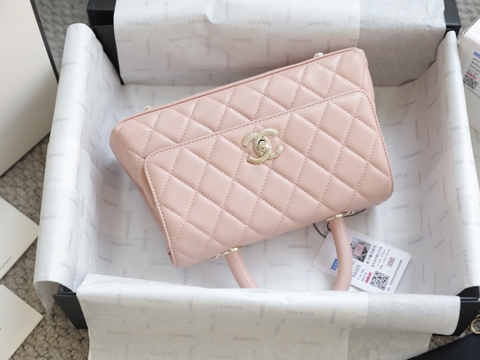 Túi xách X Coco Da Sần Khóa Vàng Size 23cm Có 2 hộp