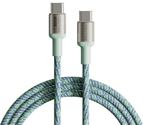 Cáp Sạc Nhanh Voltme PowerLink Pixel | Type-C to Type-C 240w, 120cm cap-sac-nhanh-voltme-powerlink-pixel-type-c-to-type-c-240w-120cm