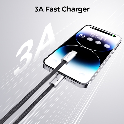 Cáp Sạc Nhanh Voltme Powerlink iVox TypeC to Lightning 27w, 100cm cap-sac-nhanh-voltme-powerlink-ivox-typec-to-lightning-27w-bao-hanh-24-thang