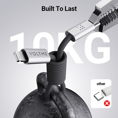 Cáp Sạc Nhanh Voltme Powerlink iVox TypeC to Lightning 27w, 100cm cap-sac-nhanh-voltme-powerlink-ivox-typec-to-lightning-27w-bao-hanh-24-thang