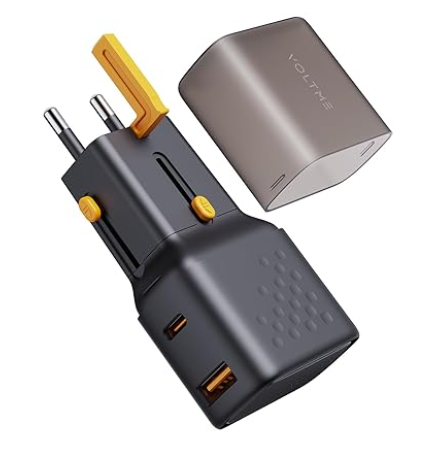 Bộ Sạc Nhanh Đa Năng Voltme Vito Go EzTravel Travel Adapter 35W (USB + Type C) 