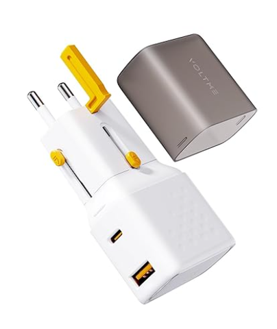Bộ Sạc Nhanh Đa Năng Voltme Vito Go EzTravel Travel Adapter 35W (USB + Type C) 