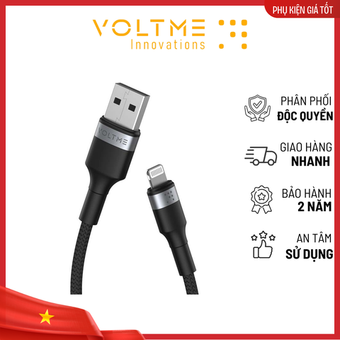 Cáp Sạc Nhanh Voltme Powerlink iRex USB to Lightning 