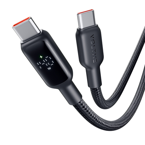 Cáp Sạc Nhanh Voltme Powerlink Vizo | C to C 140w, 120cm 