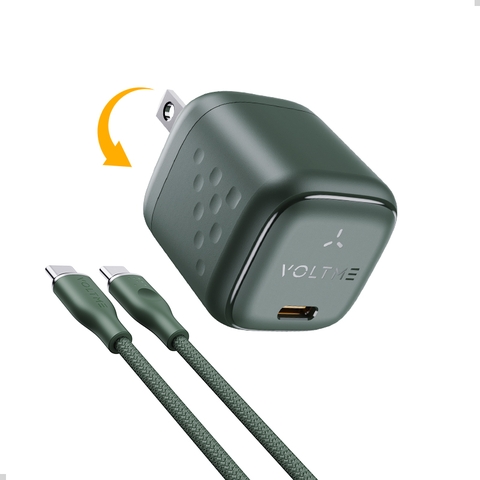Bộ Sạc Nhanh Voltme Revo 30 Mini 2 - Cốc Sạc Nhanh, Dây Sạc Nhanh voltme-bo-sac-nhanh-voltme-revo-30-mini-2-voltmevietnam.vn