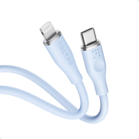 Cáp Sạc Nhanh Voltme Powerlink Moss Type-C to Lightning 4.0f (3A) cap-sac-nhanh-voltme-powerlink-moss-type-c-to-lightning-4-0f-3a-mau-xanh-da-troi