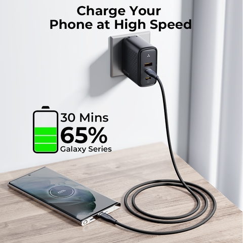 Cáp Sạc Nhanh Powerlink Rugg Type C to Type C 3.3f (3A) voltme-cap-sac-nhanh-voltme-powerlink-rugg-ctc-3-3f-3a-voltmevietnam.vn