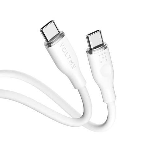 Cáp Sạc Nhanh Voltme Powerlink Moss C to Lightning 3.3f (3A) cap-sac-nhanh-voltme-powerlink-moss-c-to-lightning-3-3f-3a-mau-trang