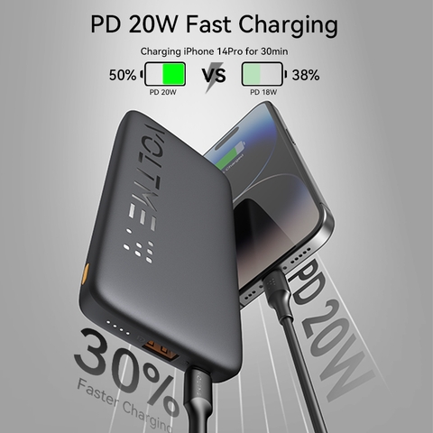 Sạc Dự Phòng Siêu Mỏng Hypercore 10K Essential 22.5W 10.000mAh voltme-sac-du-phong-voltme-hypercore-10k-essential-22.5w-voltmevietnam.vn