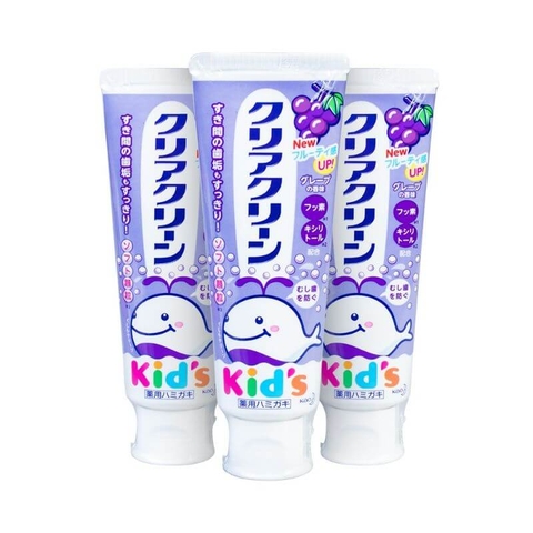 Kem đánh răng Kao Kids Nhật Bản cho bé 3Y+