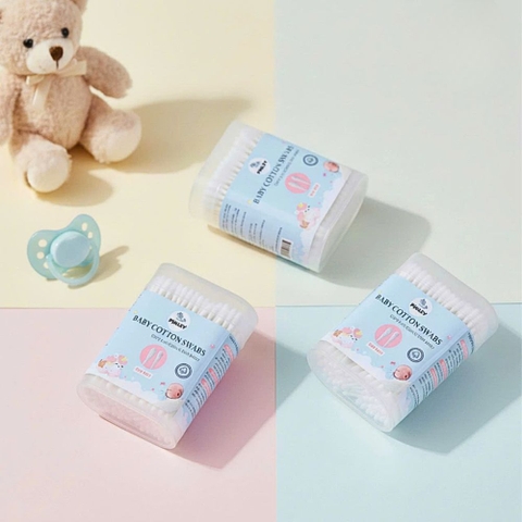 Tăm bông vệ sinh Finley 2 đầu cho bé