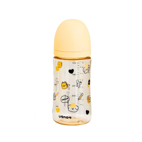 Bình sữa UBmom họa tiết balo vàng
