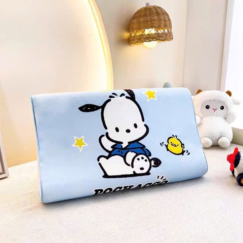 Gối cao su non cong thái học hoạt hình cho bé