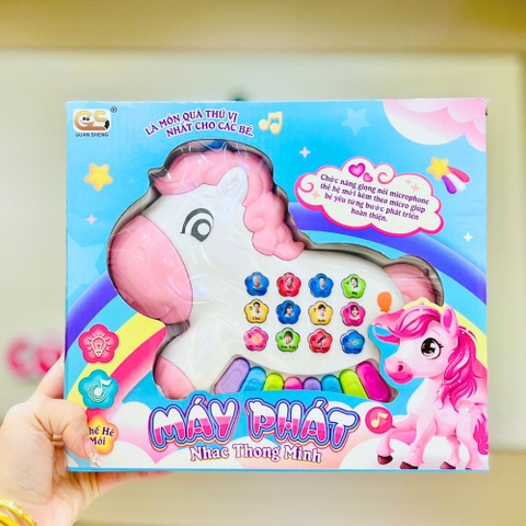 Đàn piano hình ngựa Pony cho bé