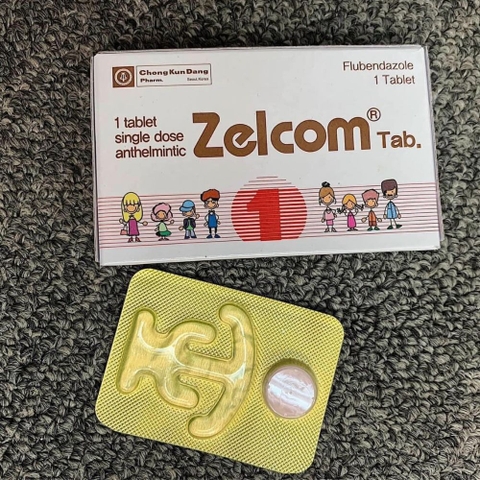 Tẩy giun Zelcom Hàn Quốc cho bé 2Y+