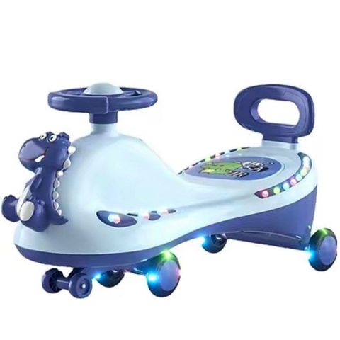Xe lắc kiêm chòi chân khủng long cho bé