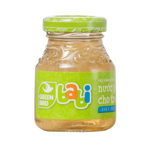 Nước yến sào nguyên chất Green Bird Babi vị vani cho bé 9M+ (72g)