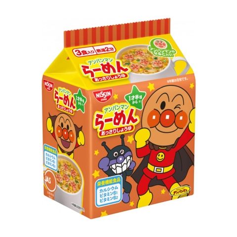 Mì ăn dặm chú hề Nissin Ramen Anpaman 12M+
