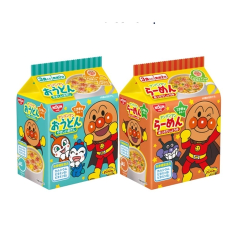 Mì ăn dặm chú hề Nissin Ramen Anpaman 12M+