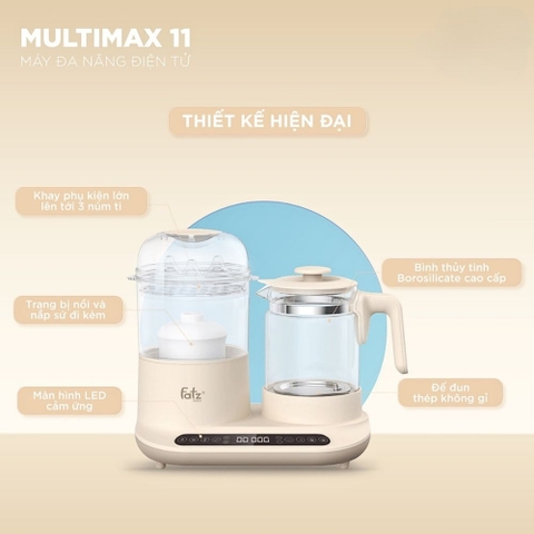 Máy đa năng điện tử FatzBaby Multimax 11 - FB9502KB