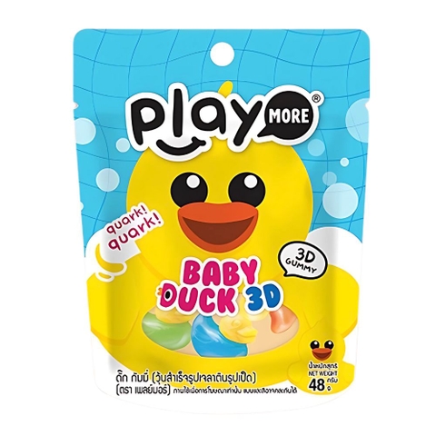 Kẹo dẻo 3D đáng yêu & độc đáo Playmore