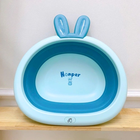Chậu rửa mặt gấp gọn Honper hình bầu tai thỏ - HP524