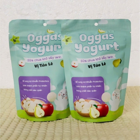 Sữa chua khô sấy lạnh Oggas Yogurt cho bé 6M+