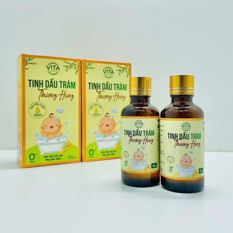 Tinh dầu tràm thượng hạng Vita 50ml cho bé 0M+