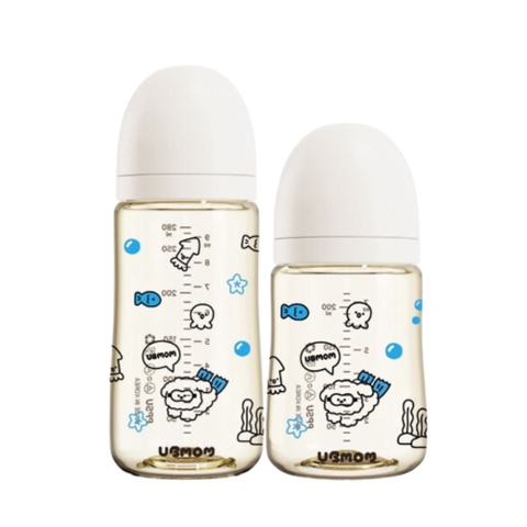 Bình sữa UBmom họa tiết cá xanh