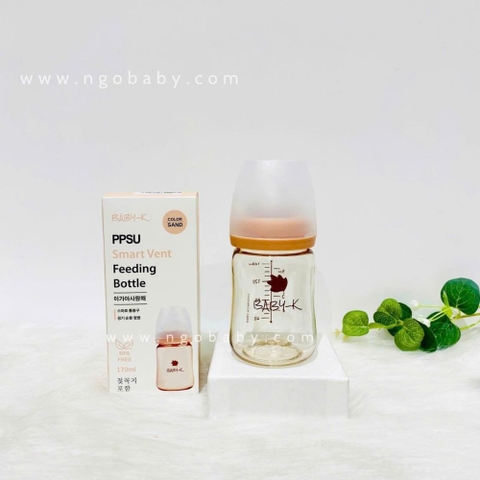 Bình sữa PPSU Baby K cổ rộng nội địa cho bé