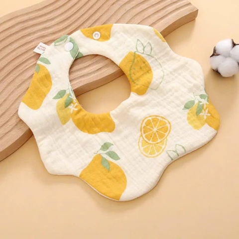 Yếm hoa Quảng Châu xô 6 lớp cho bé