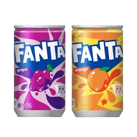 Nước ngọt Fanta mini Nhật Bản 160ml