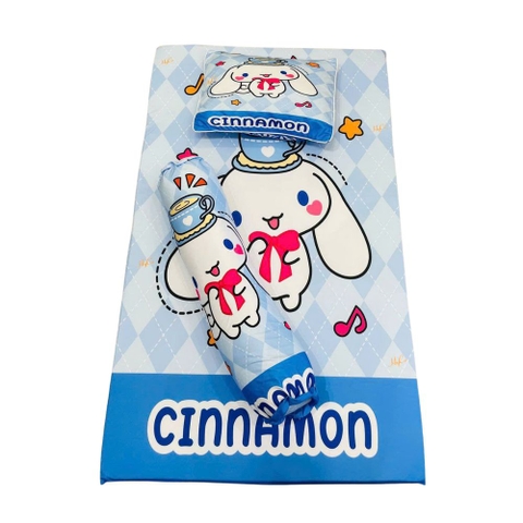 Bộ nệm gối thun 5D cao cấp cho bé