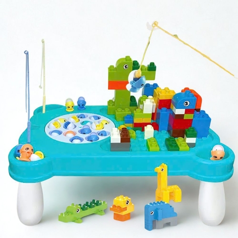 Hộp đồ chơi lego câu cá 2in1 cho bé