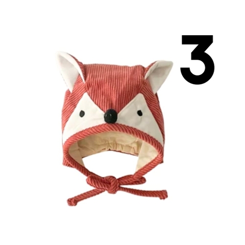 Mũ nón hoạt hình tai thú 3D cho bé