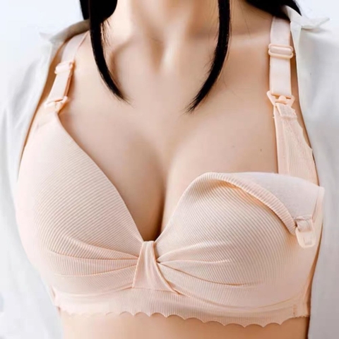 Áo lót bầu và sau sinh cúc mở vai