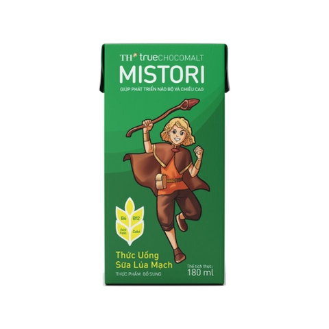 Sữa lúa mạch TH Chocomalt Mistori 180ML
