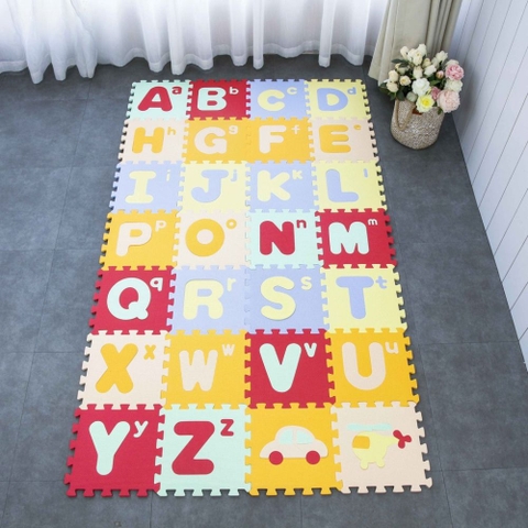 Thảm xốp ghép Toyshouse chữ số và chữ cái