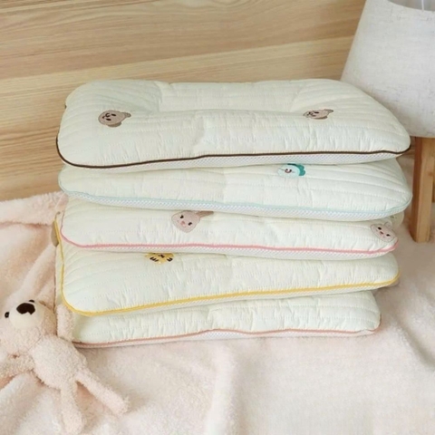 Gối hàn trần bông có rãnh giữa chống bẹt đầu