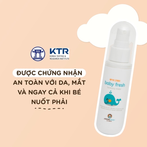 Bình xịt diệt khuẩn khử mùi Baby Fresh