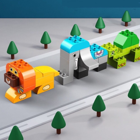 Đồ chơi lego xếp hình động vật Feelo 102 chi tiết